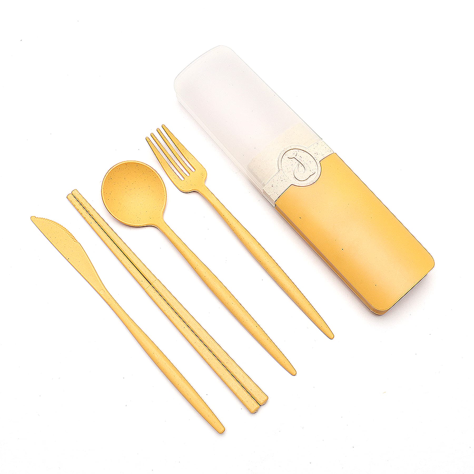 Portable Wheat Straw Cutlery Set thumbnail 4