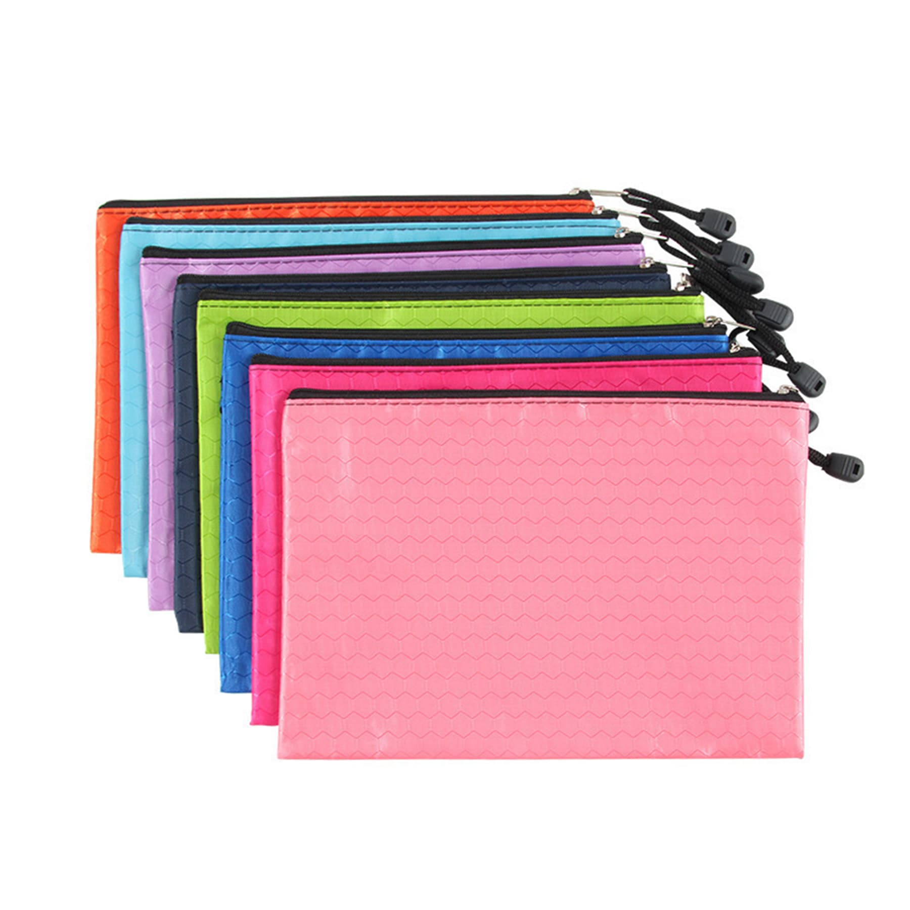 A4 Polyester Zipper Document Bag