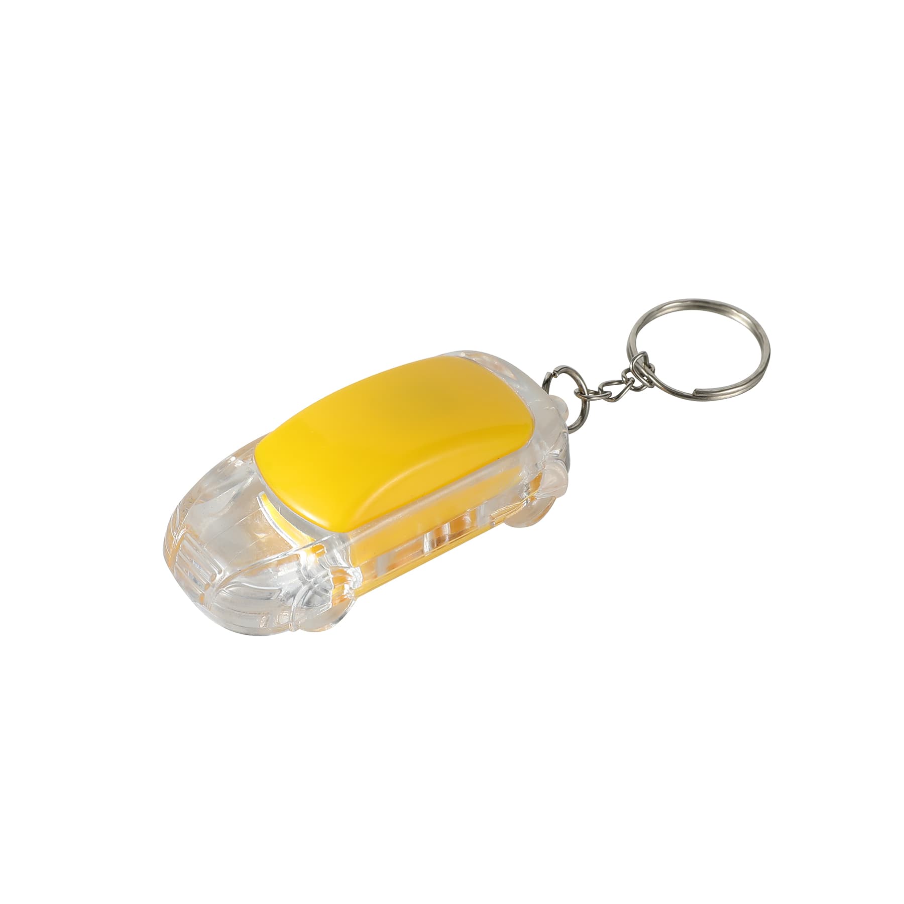 Car Shaped Led Flashlight Keychain
