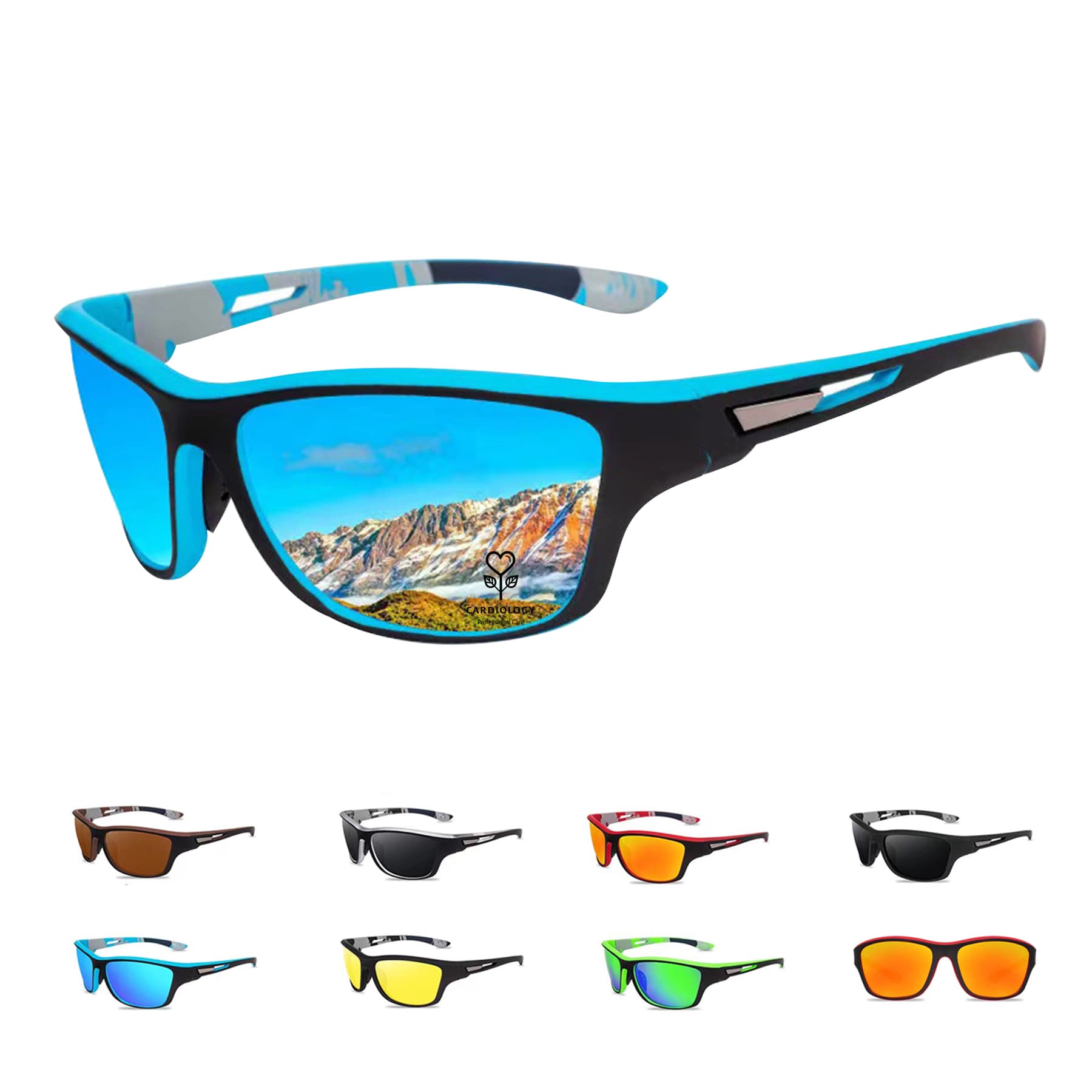 Polarized Colorful Cycling Glasses