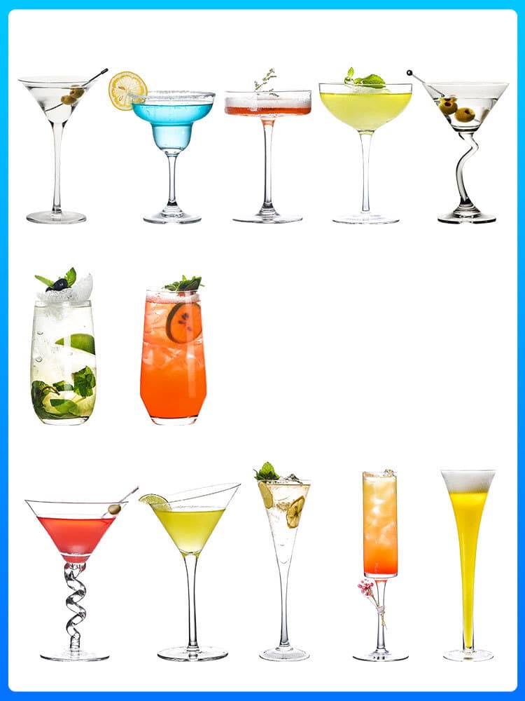 Corner Martini Glass thumbnail 2