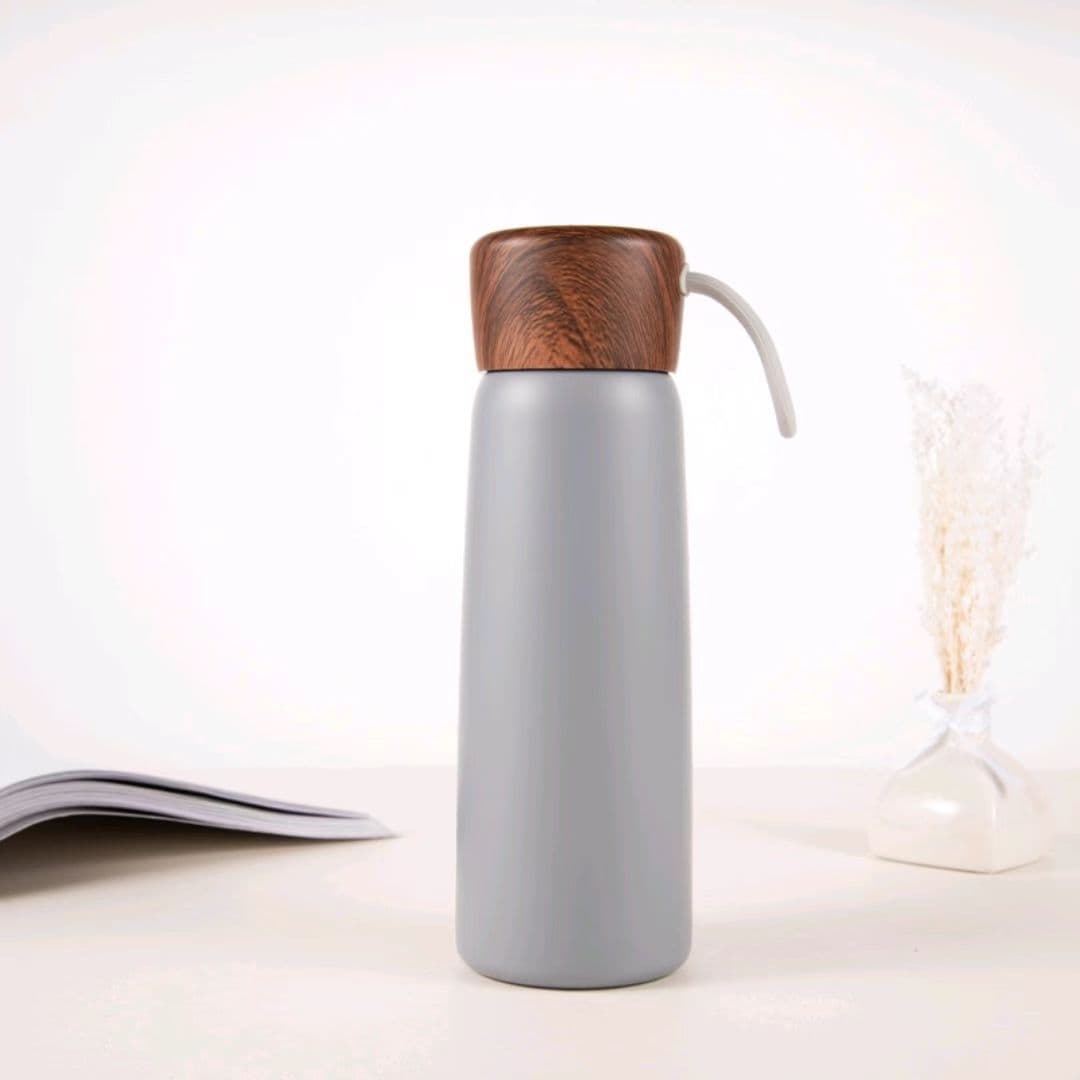 Simple Wood Grain Thermos Cup thumbnail 4