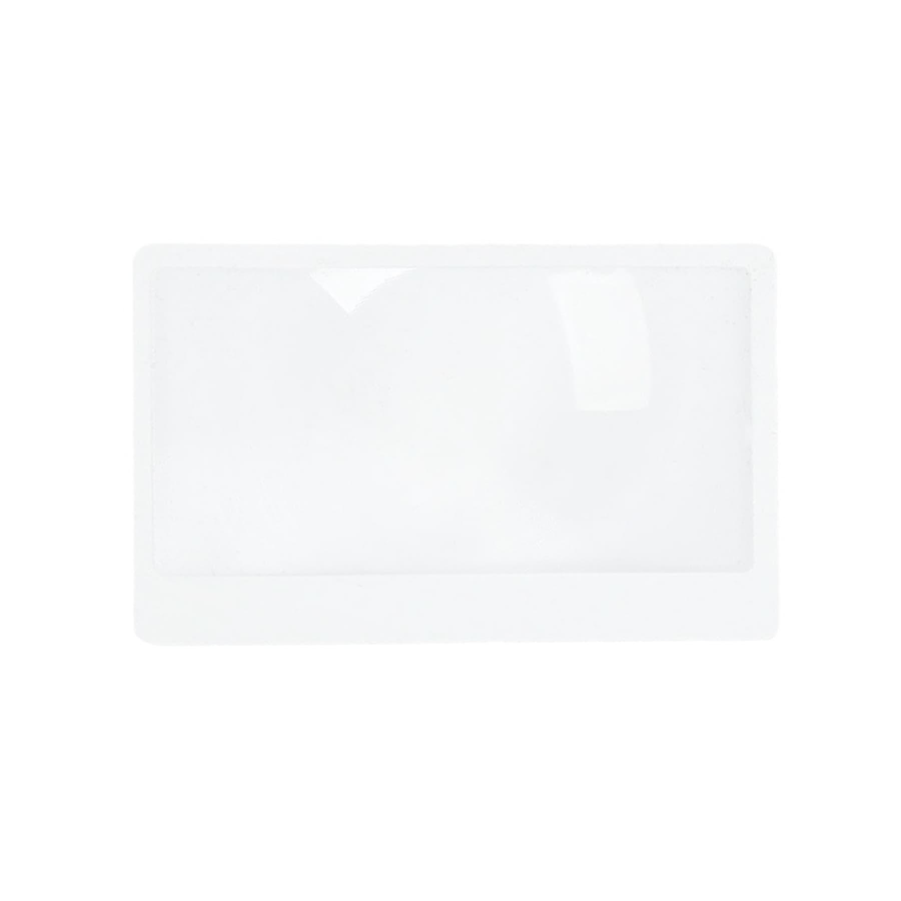 3X Reading Card Size Pvc Magnifier thumbnail 5