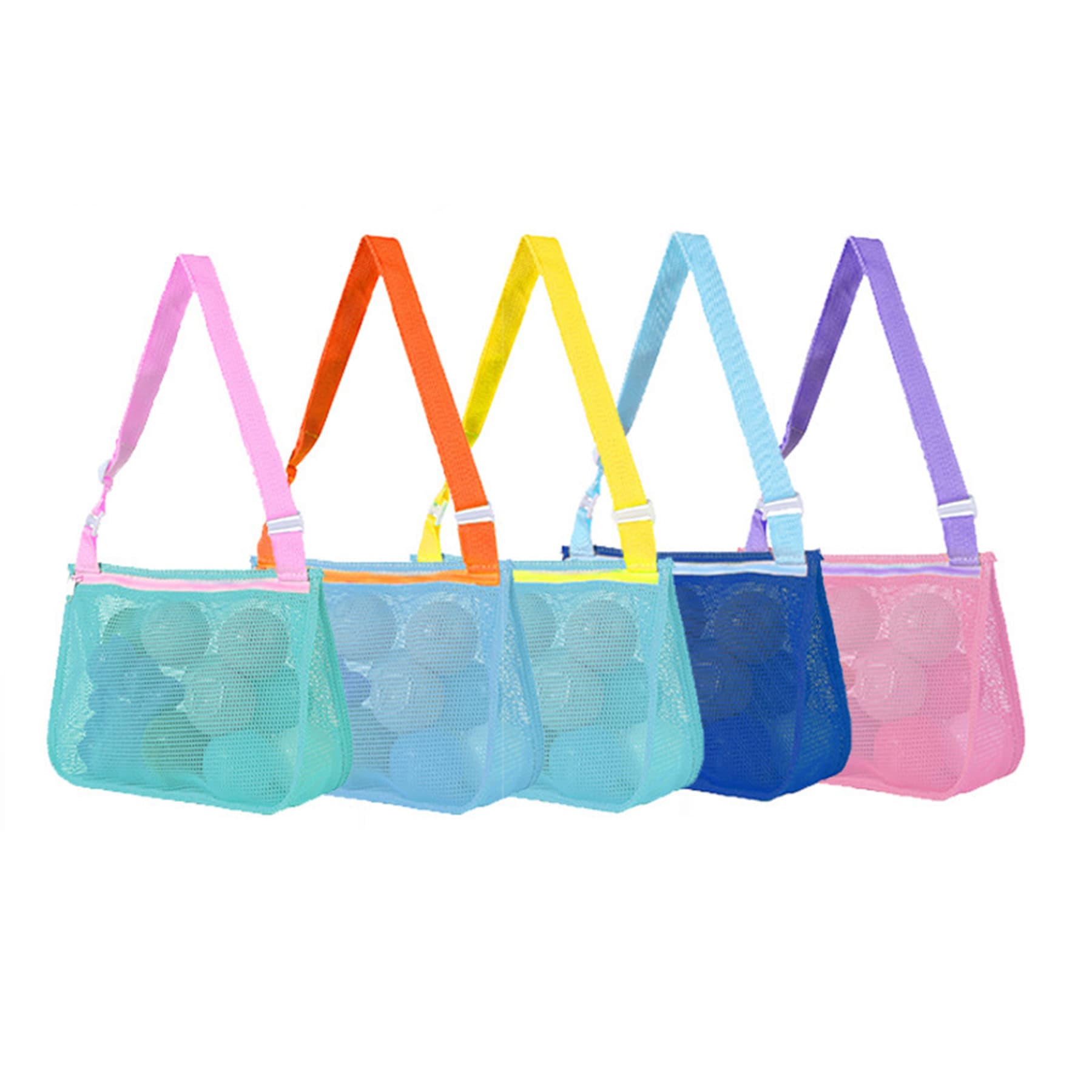Colorful Mesh Beach Bags thumbnail 5