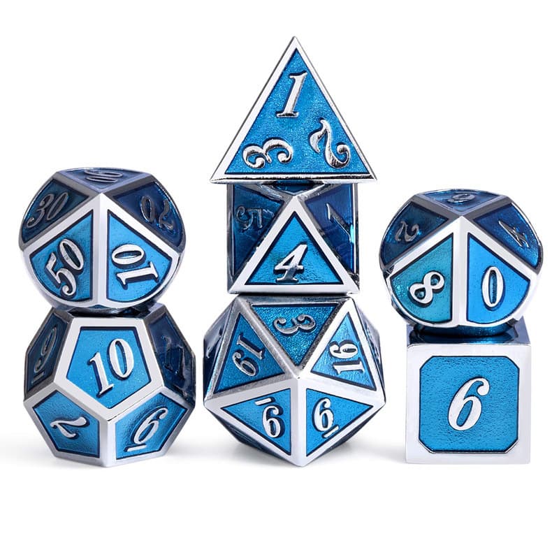 Table Board Game Zinc Alloy Dice thumbnail 5