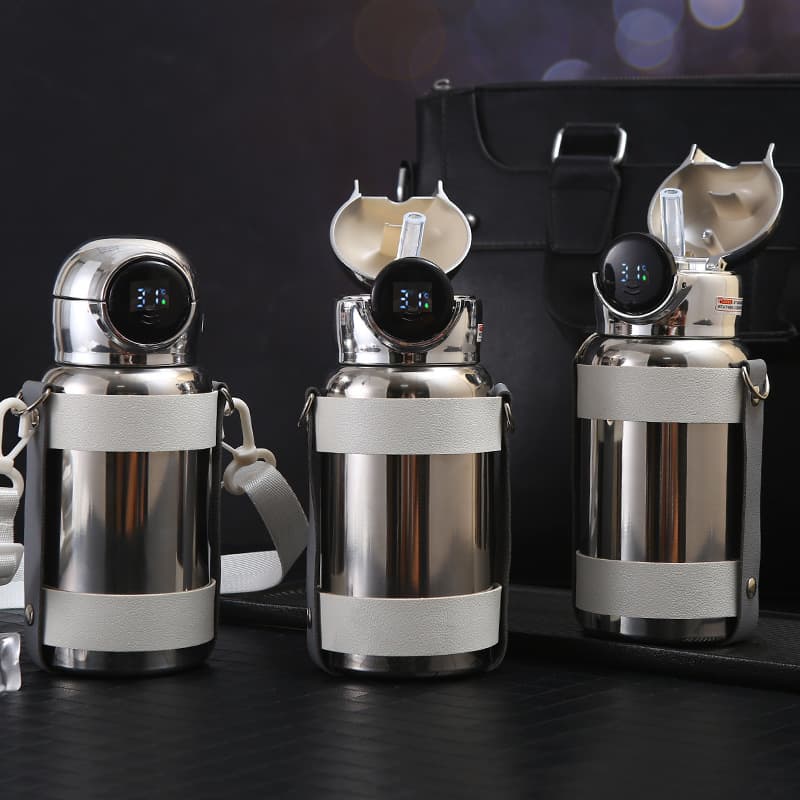 316 Stainless Steel Electroplating Smart Thermos Cup thumbnail 4