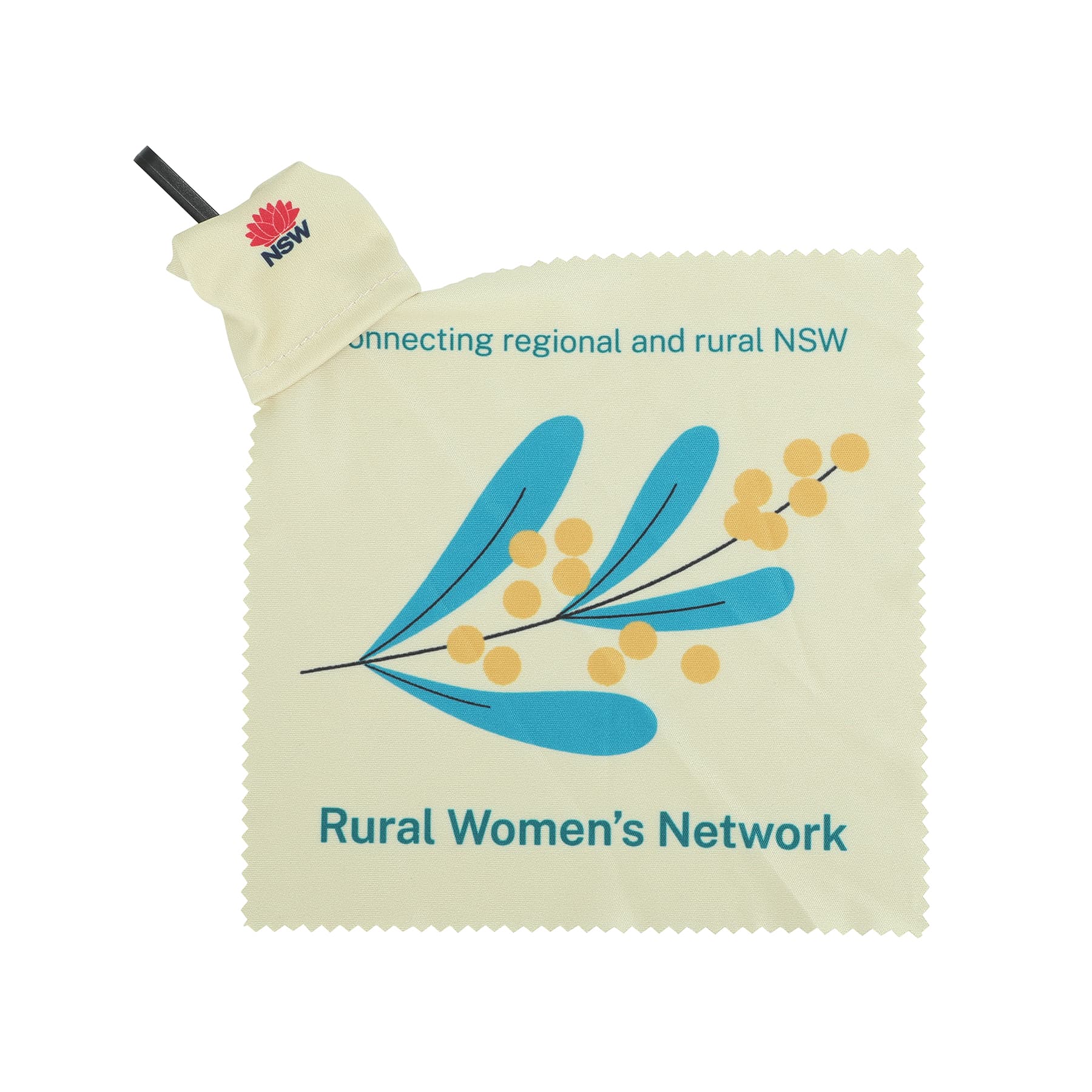 Microfiber Cleaning Cloth With Carabiner thumbnail 4