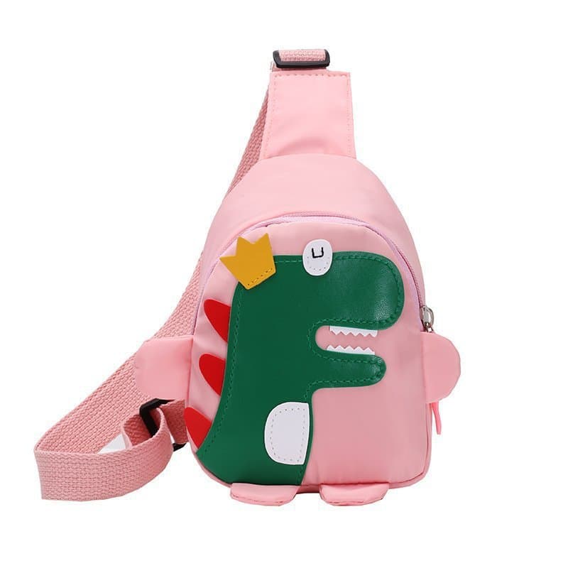 Children chest bag with dinosaur pattern