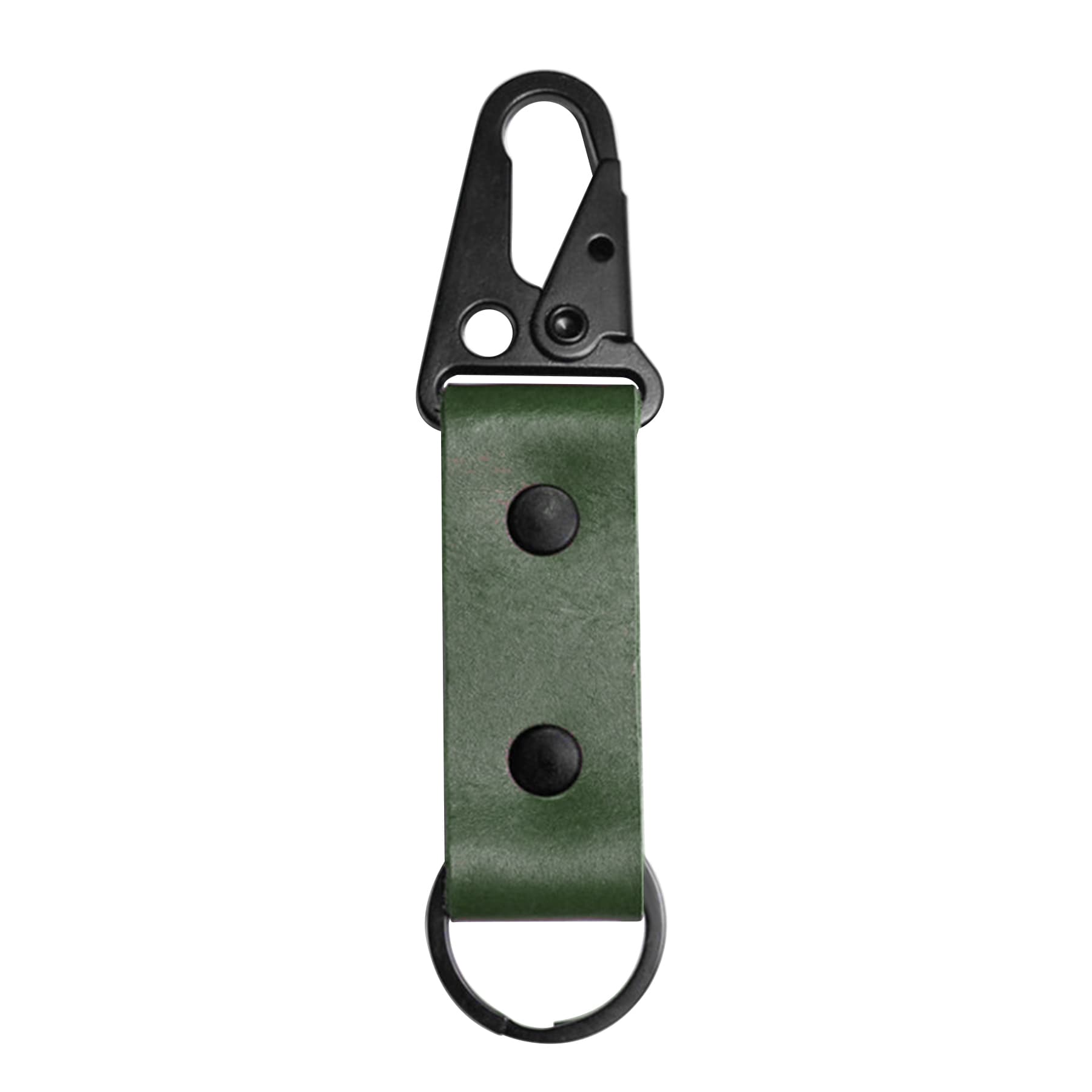 Leather Carabiner Zinc Alloy Key Holder thumbnail 4