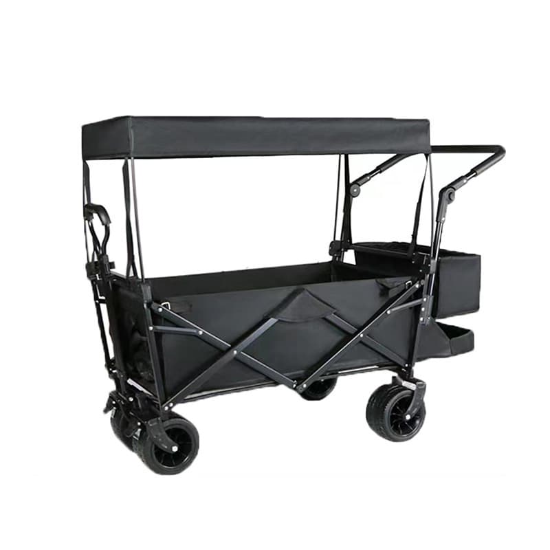 Outdoor Removable Canopy Camping Collapsible Wagon thumbnail 2
