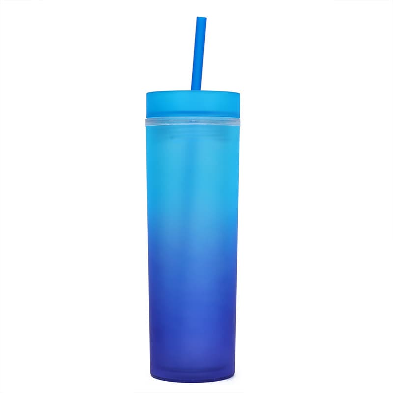 16 Oz Colorful Straw Cup thumbnail 5