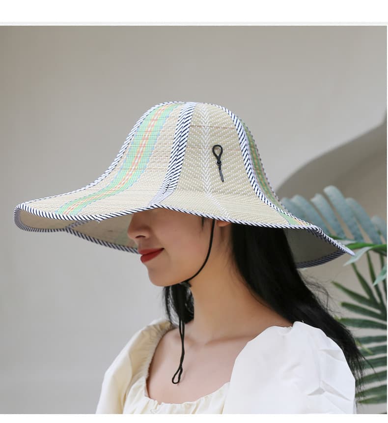Foldable Straw Hat thumbnail 7