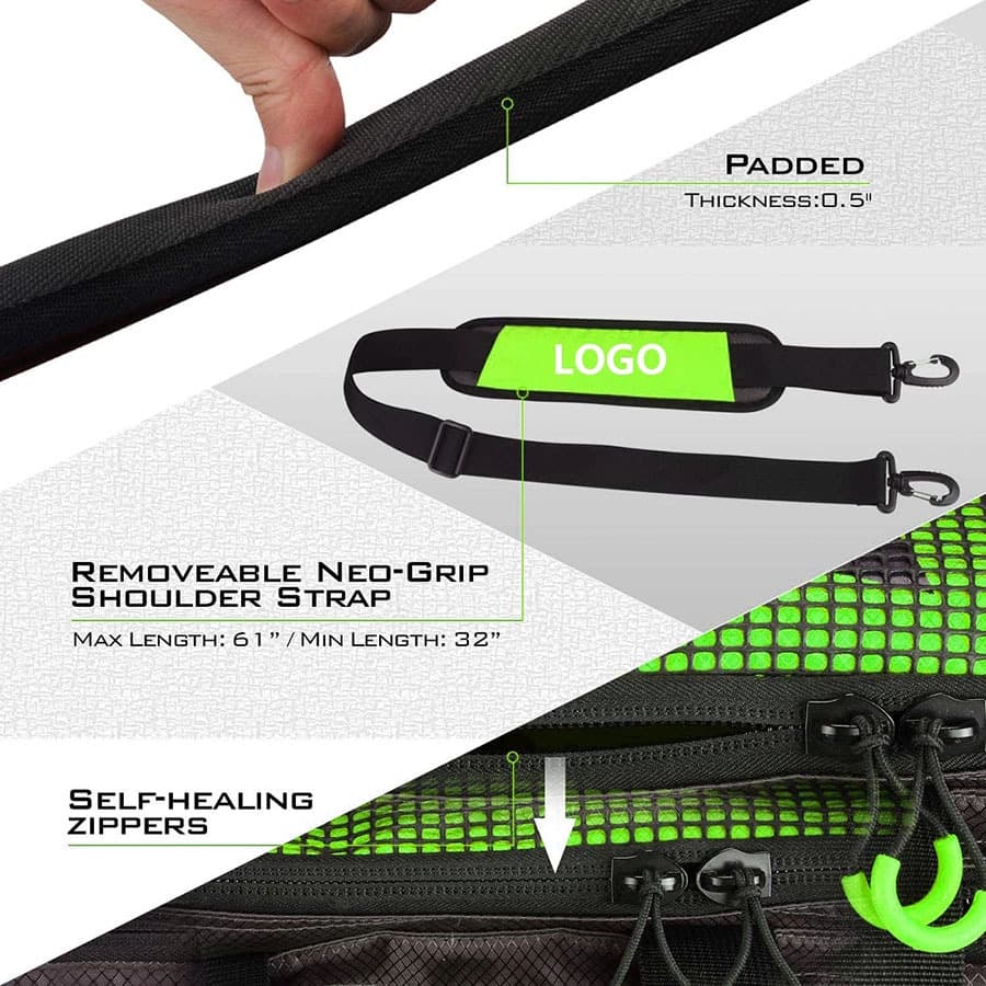 Large capacity Fishing Tackle Bag thumbnail 2