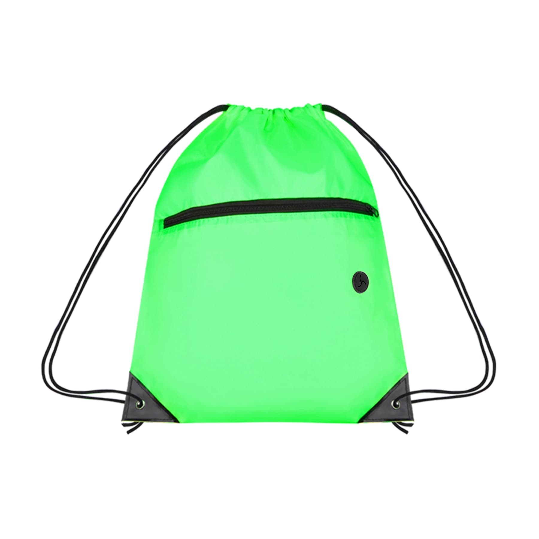 210D Cinch Bag w/Zipper pocket & Earbuds Slot thumbnail 13