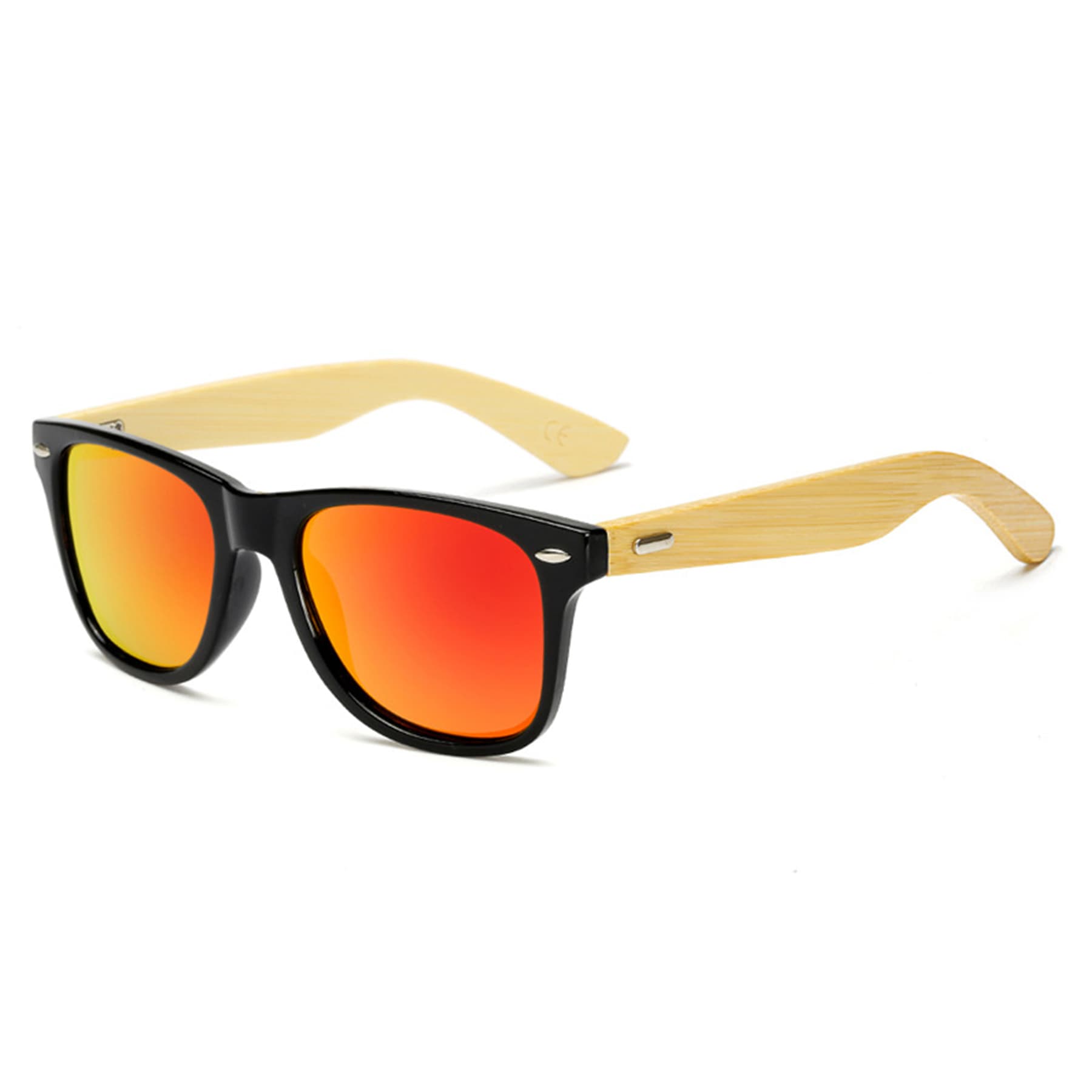 Unisex Bamboo Sunglasses thumbnail 5