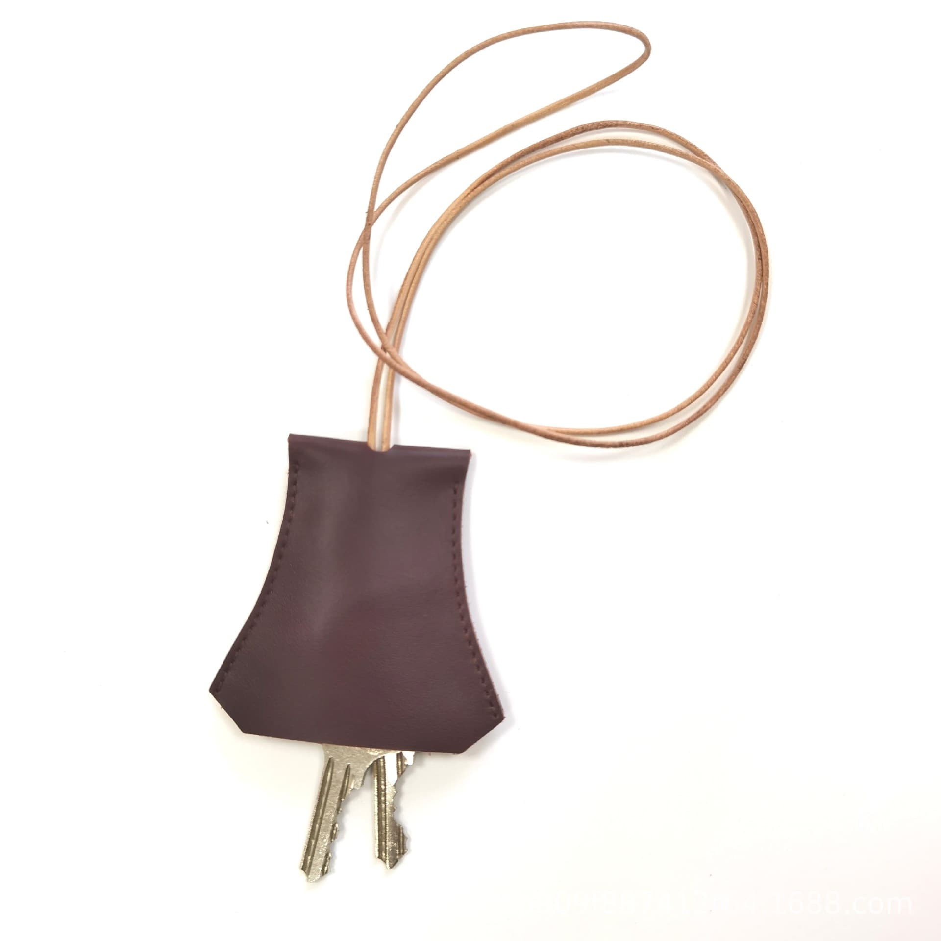 Genuine Leather Pull-out household halterneck key pouch thumbnail 5