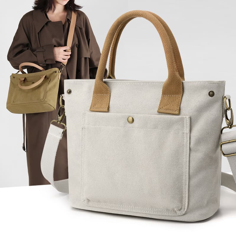 Canvas Crossbody Shoulder Bag Handbag thumbnail 4