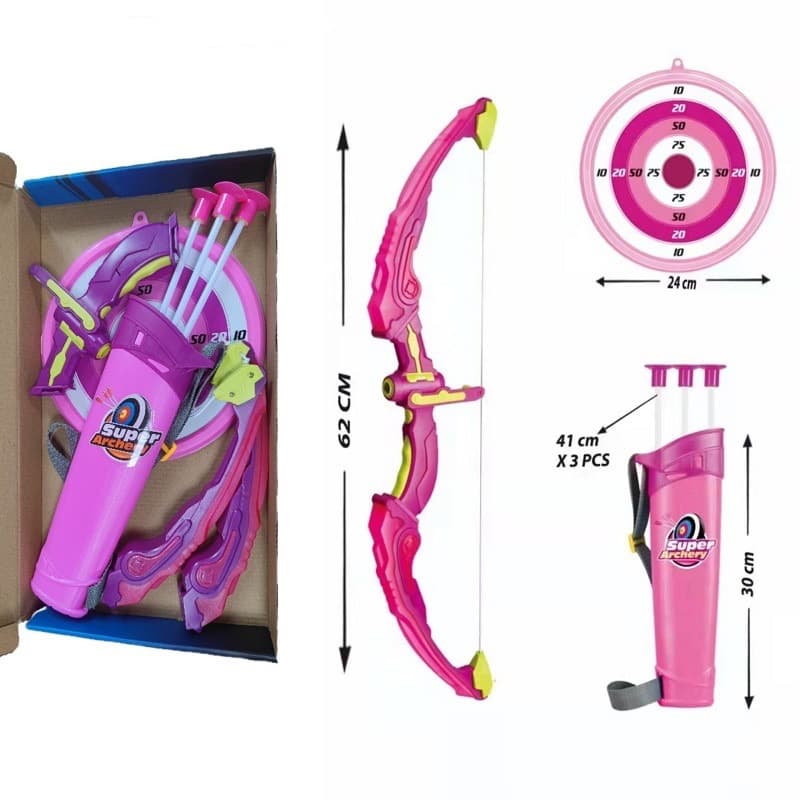 Archery Bow and Arrow Toy Set