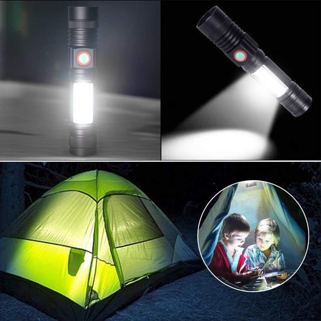 Rechargeable Magnetic Led Super Bright Tactical Flashlight thumbnail 3