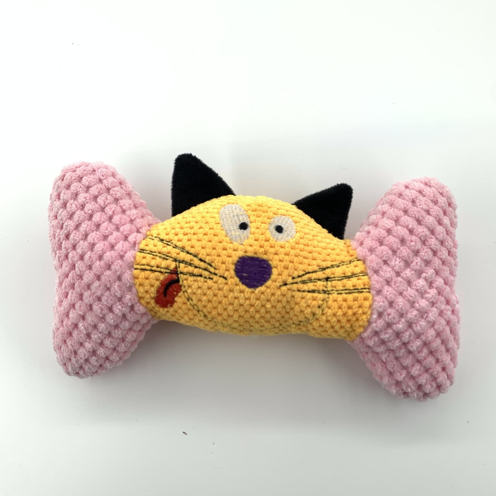 Cat Face Dog Squeaky Toy thumbnail 2