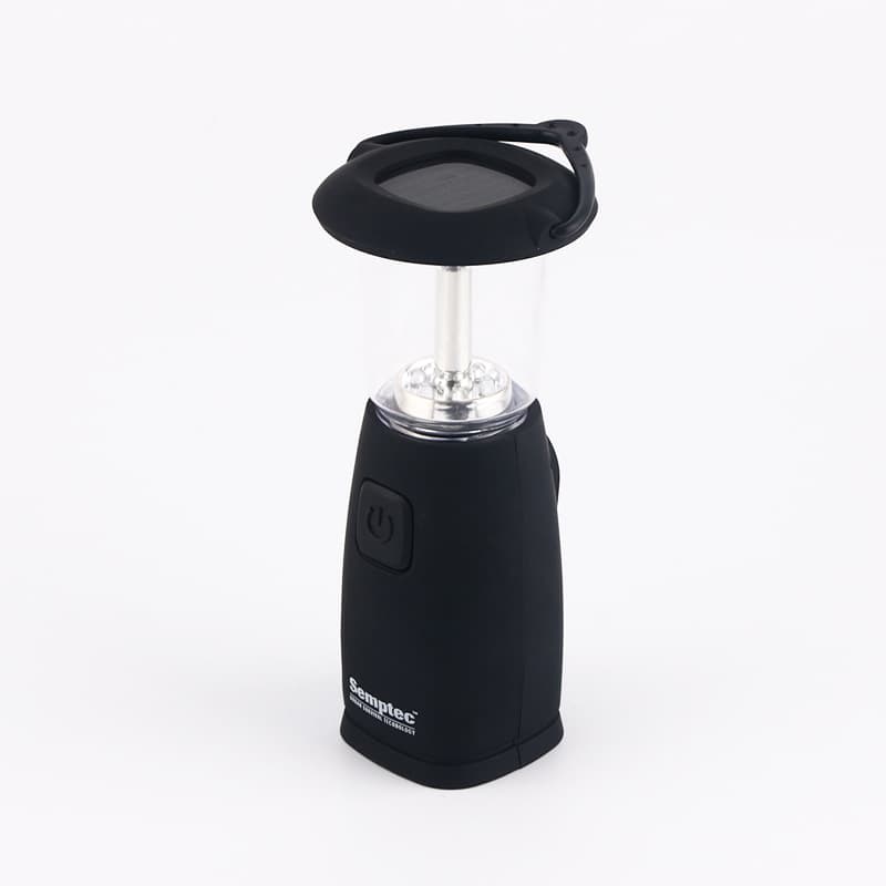 Hand Generator System Rechargeable LED Solar Camping Lamp