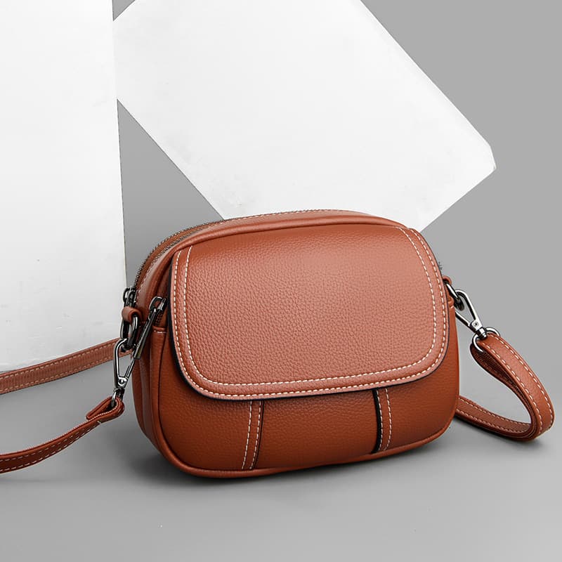 Women’s PU Leather Casual Chic Shoulder Crossbody Bag thumbnail 8