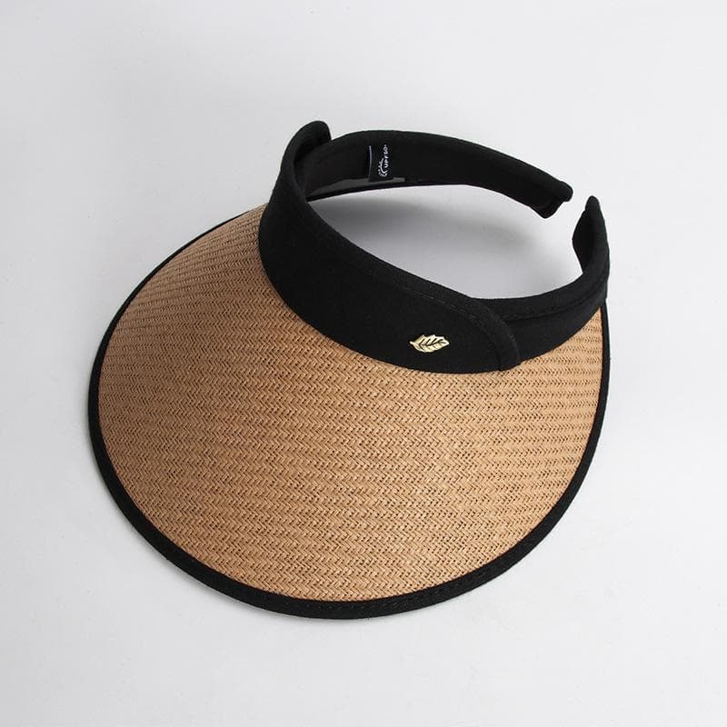 Jute Large brim shade straw hat thumbnail 8