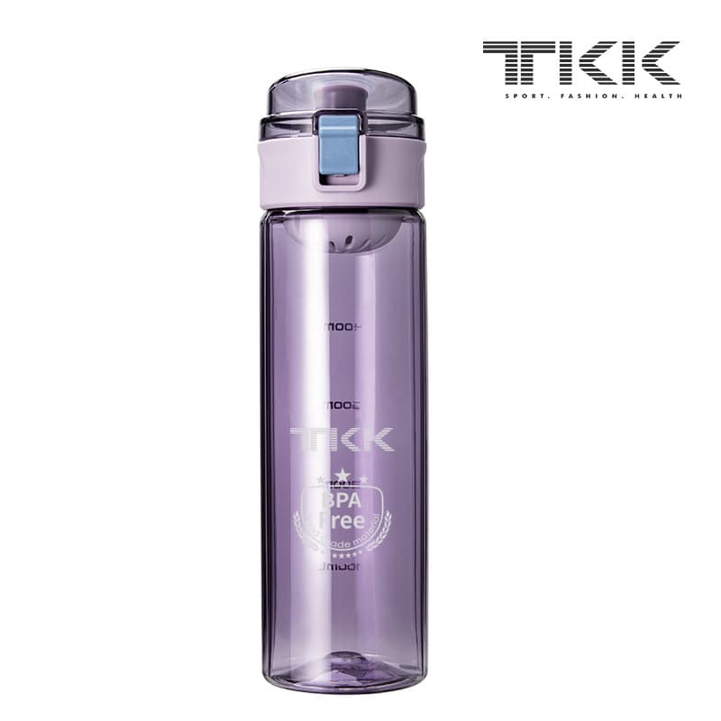 18 Oz Portable Plastic Sports Water Bottle