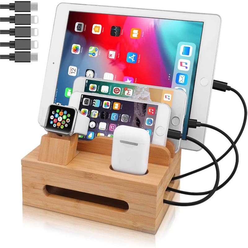 Bamboo Charging Station