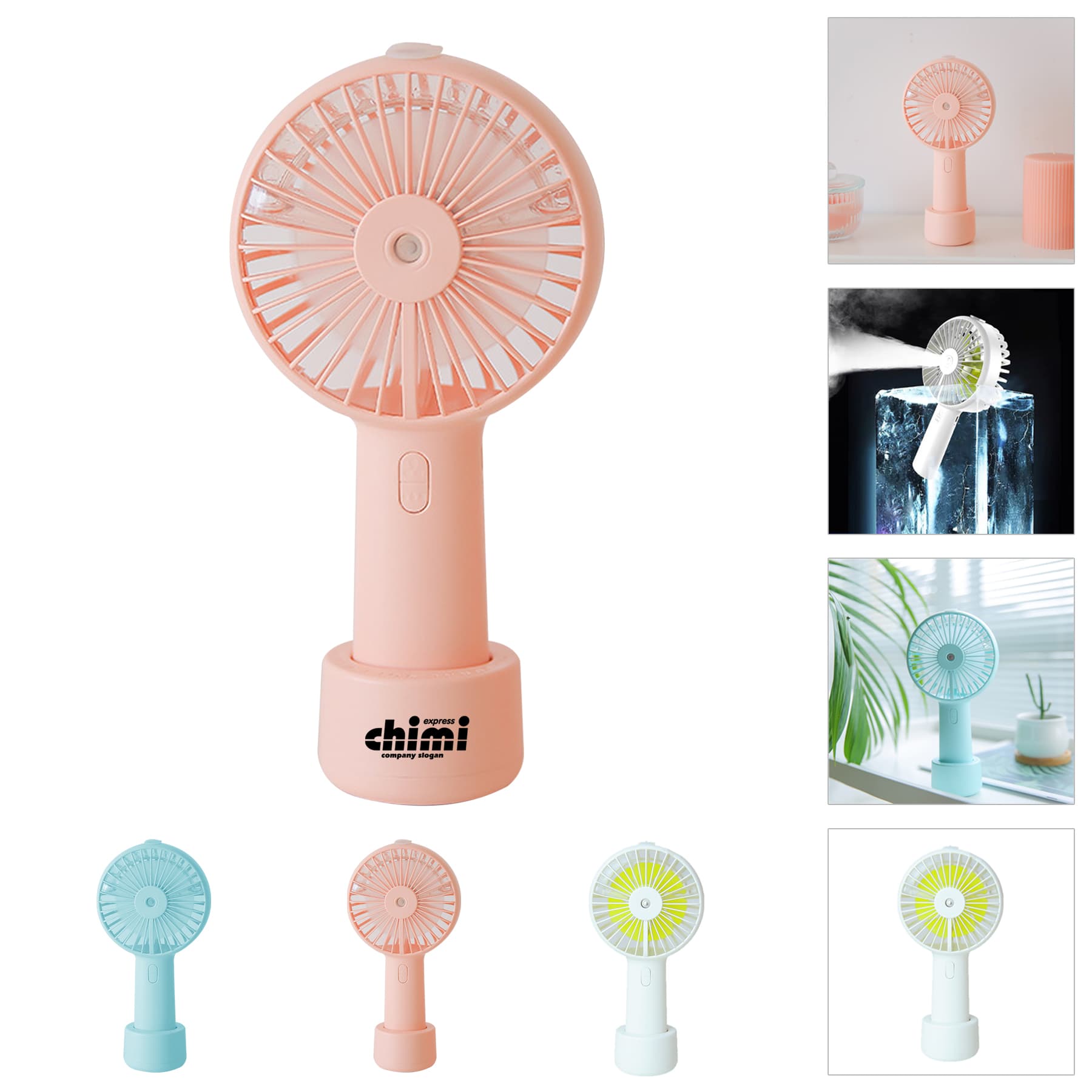 Portable Handheld Water Spray Fan