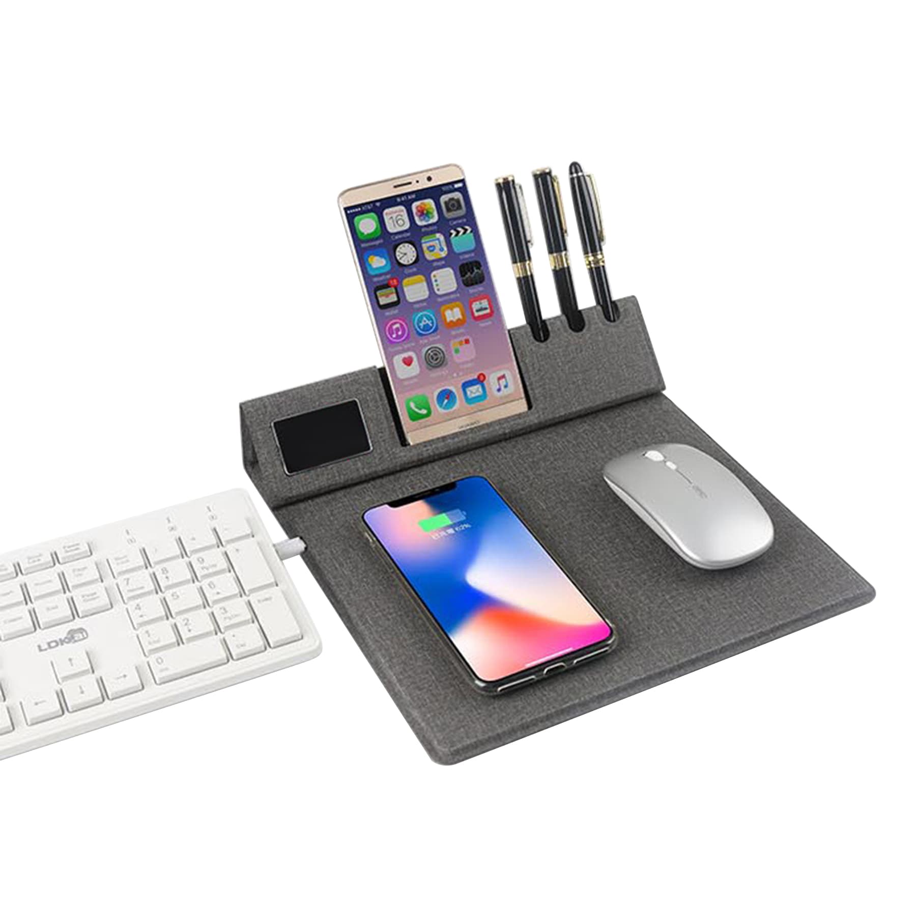 Phone Holder Wireless Charger Mouse Pad thumbnail 5