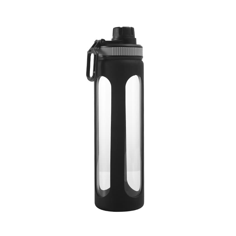 23 Oz Sports Water Bottle With Silicone Sleeve thumbnail 2