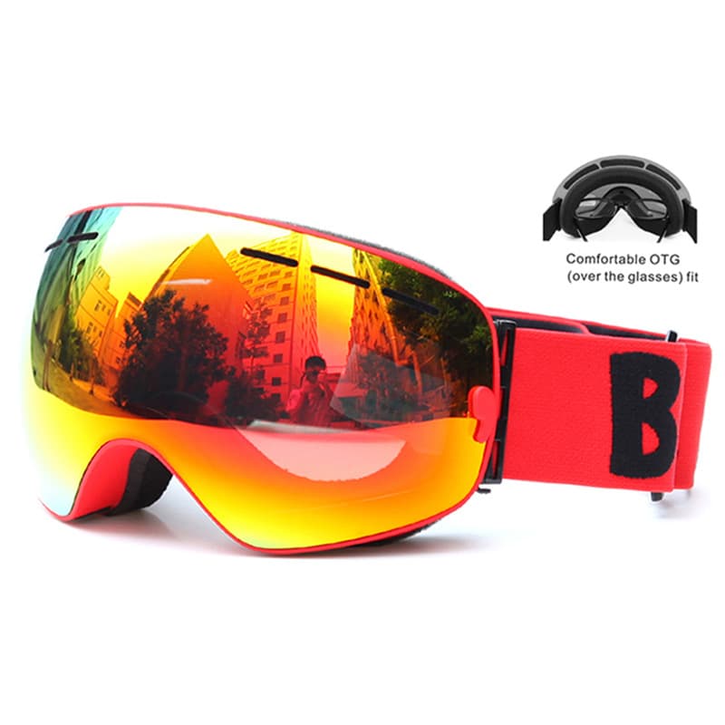 Snowboard Goggles Detachable Lens For Adults thumbnail 4