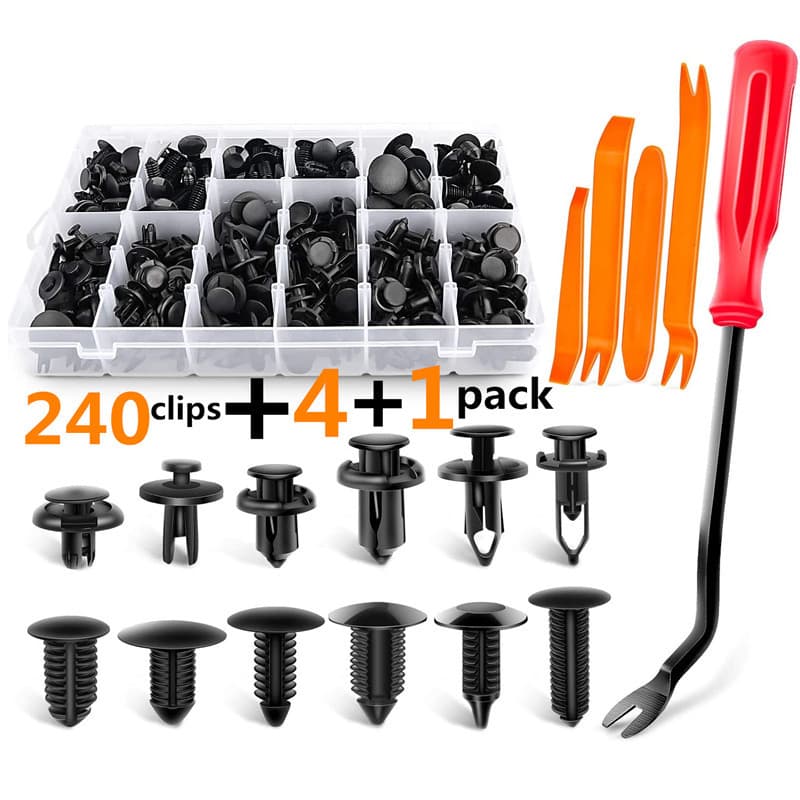 240Pcs Auto Push Pin Rivets Set thumbnail 3