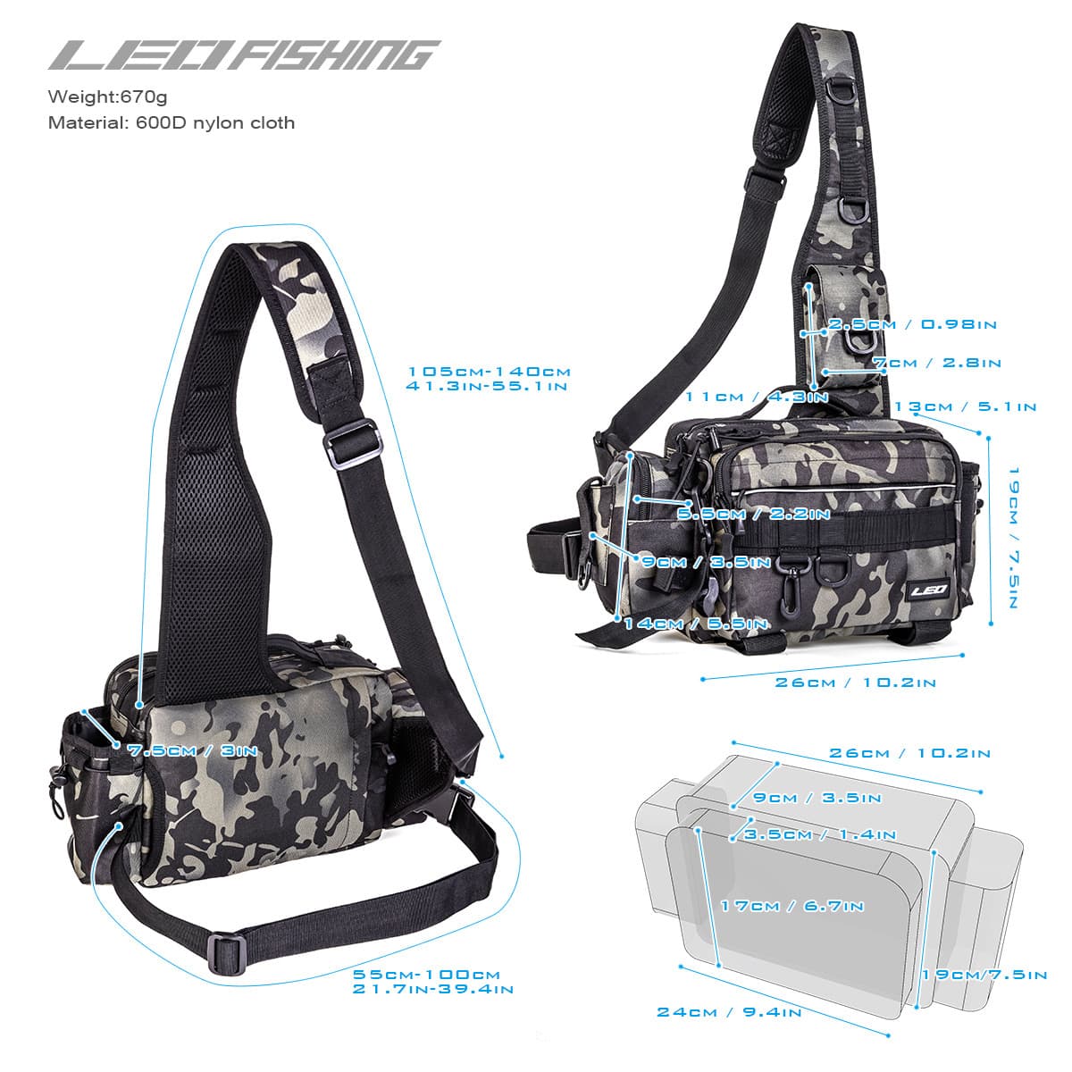 Outdoor Fishing Storage Pack thumbnail 5