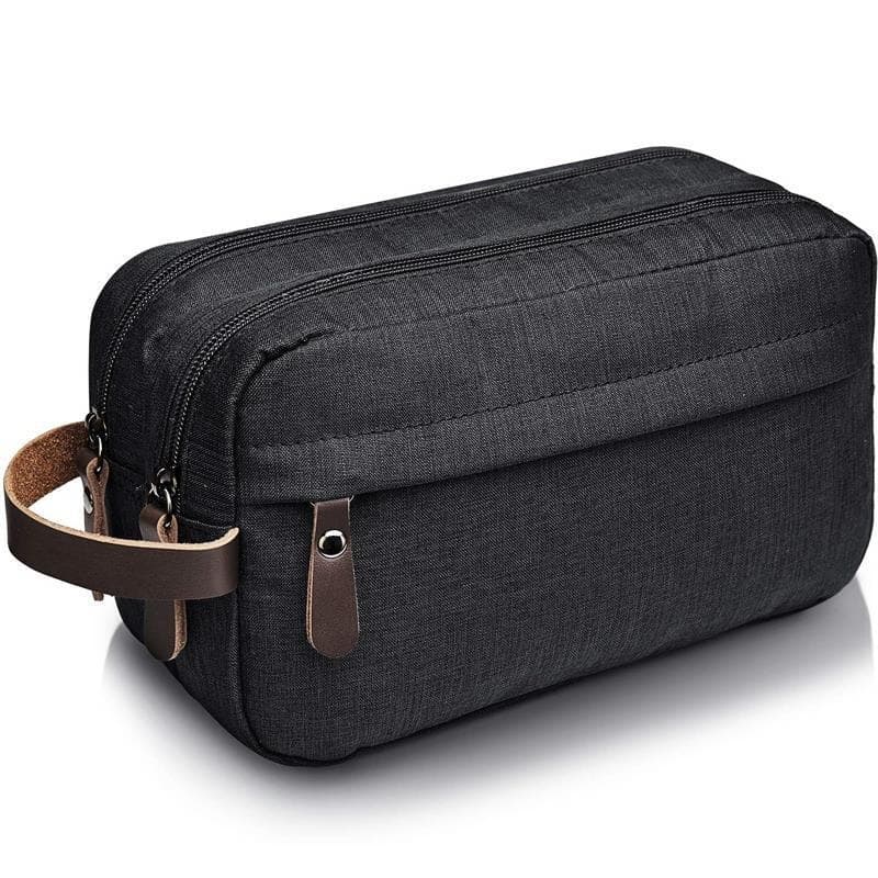 Canvas Toiletry Bag Hanging Dopp Kit Unisex thumbnail 6