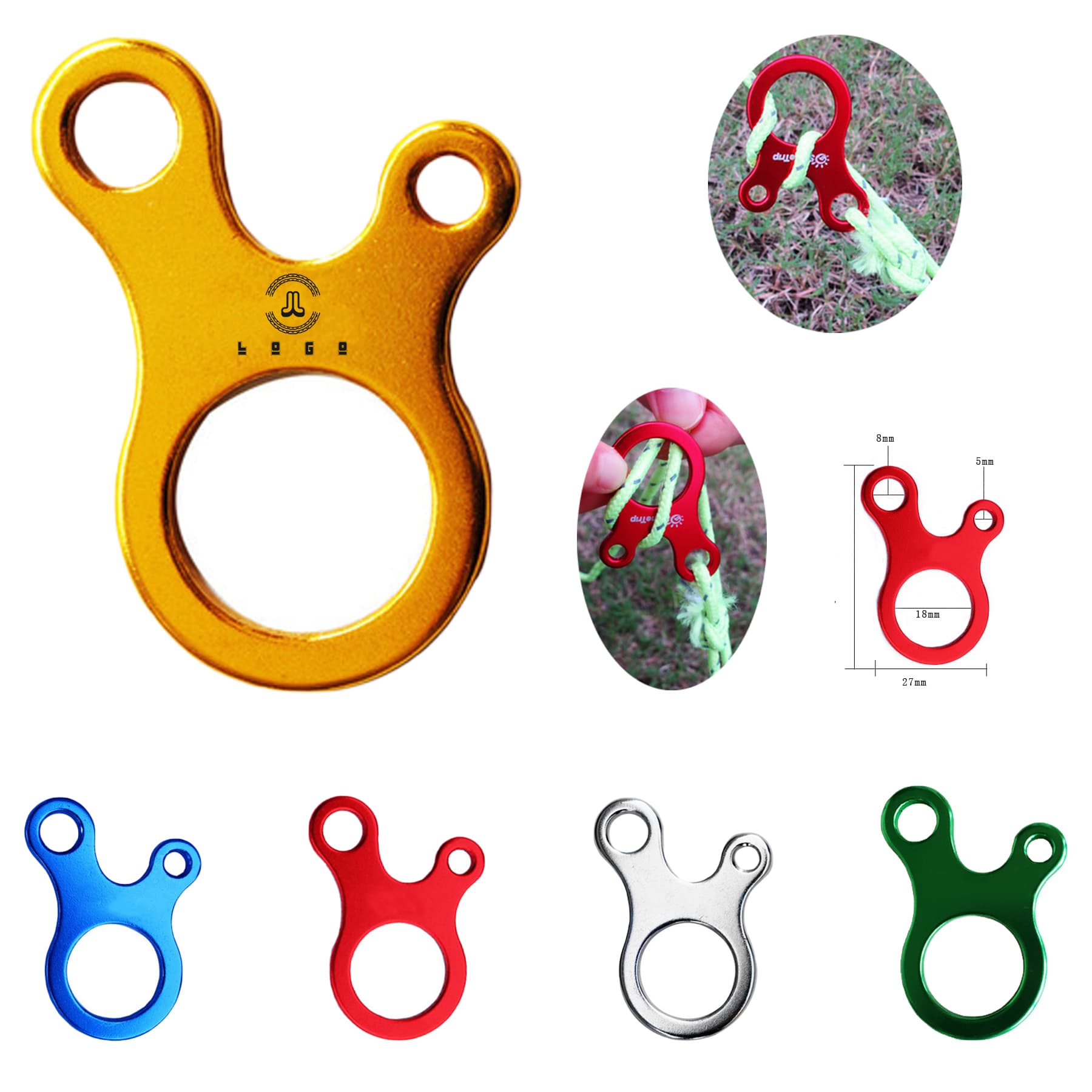 Outdoor Wind Rope Buckle