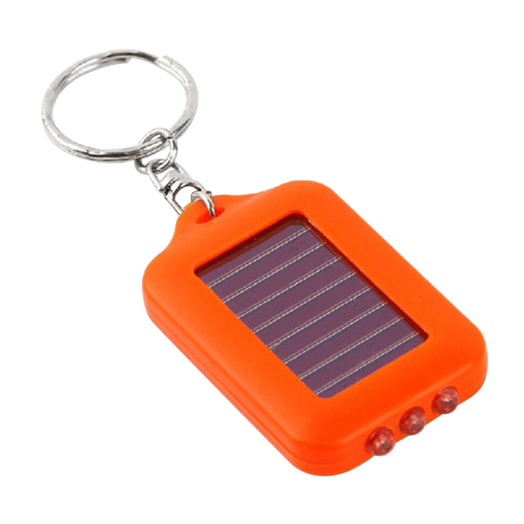 Solar Powered Led Flashlight Keychain thumbnail 4