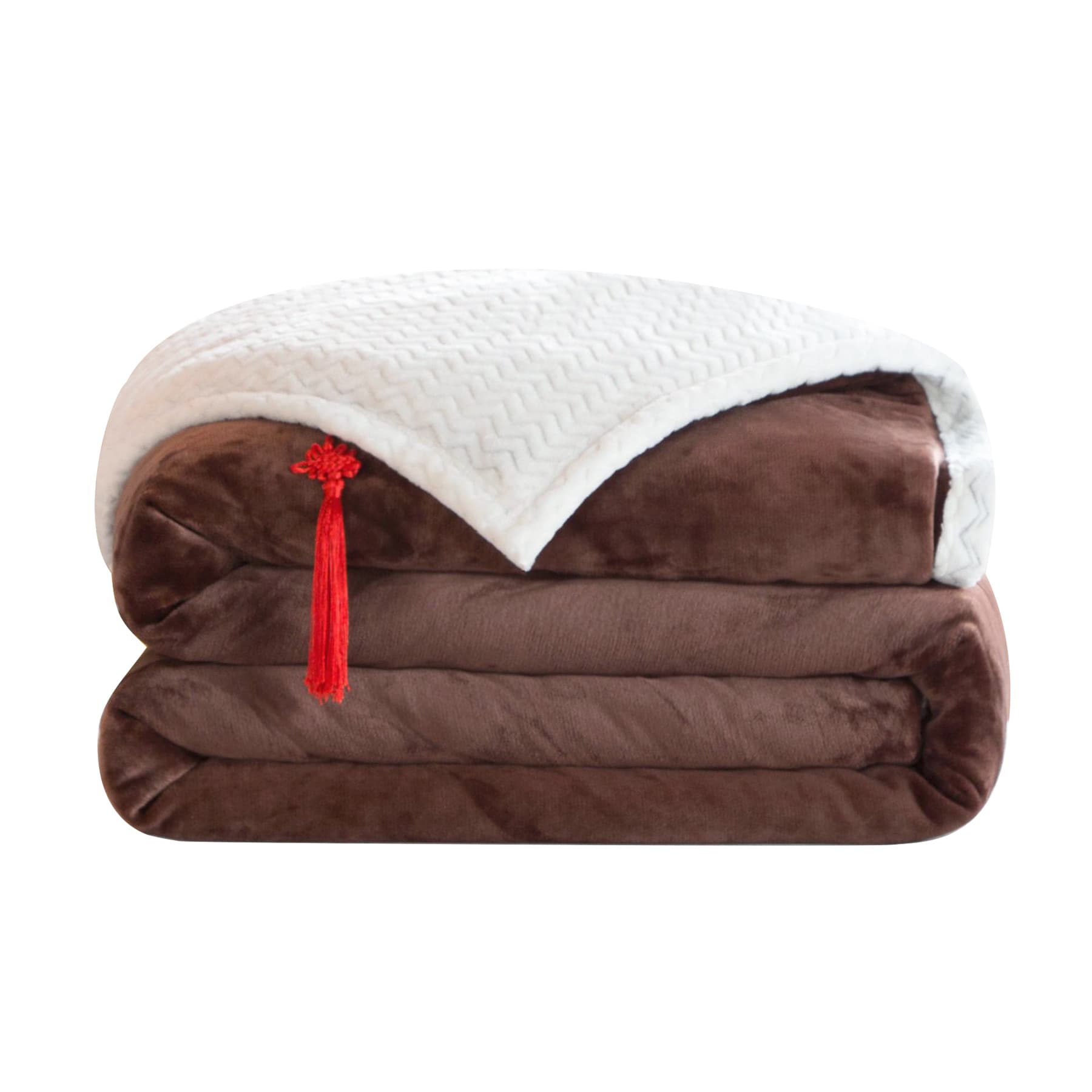 Sherpa Fleece Bed Blanket thumbnail 7