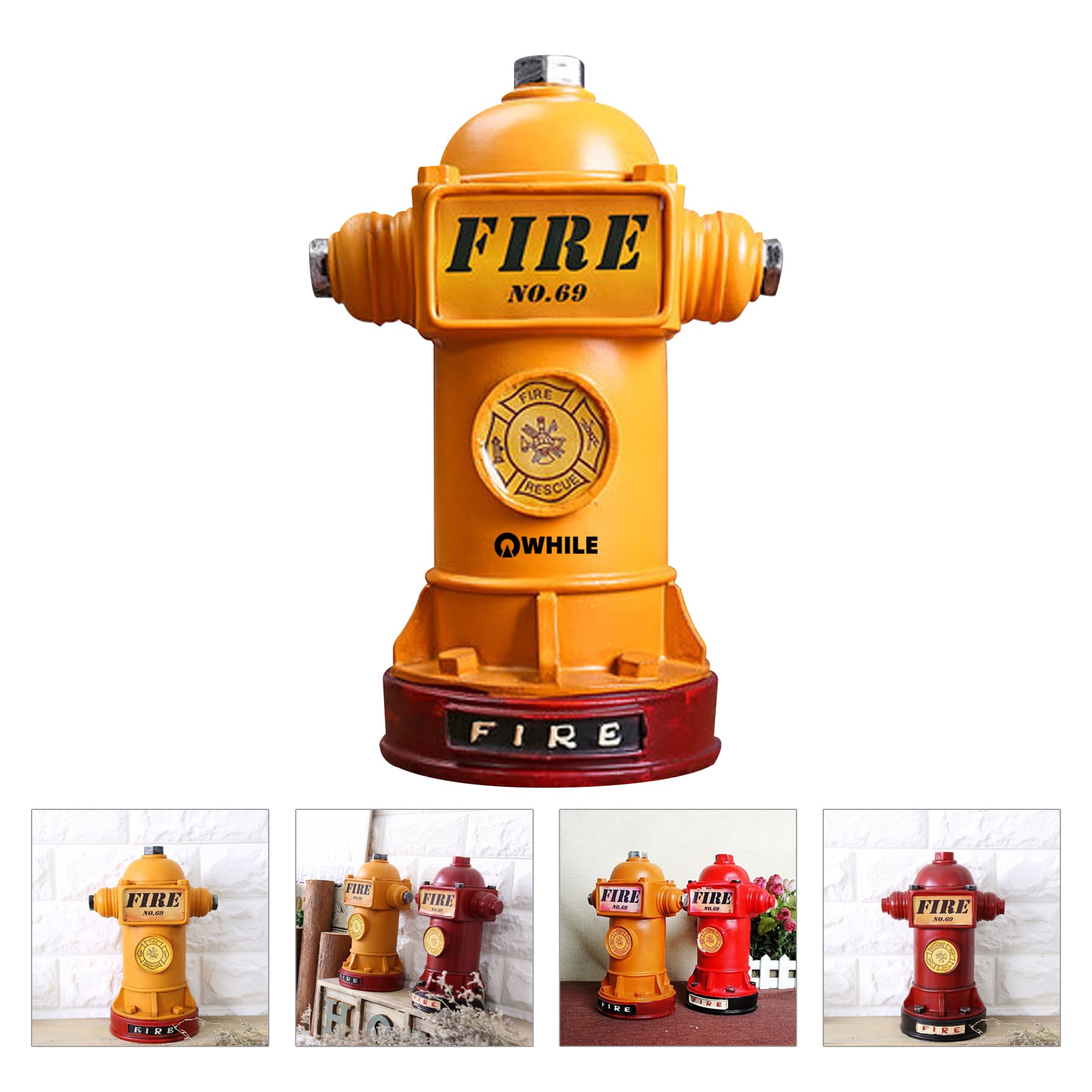 Fire Hydrant Coin Bank