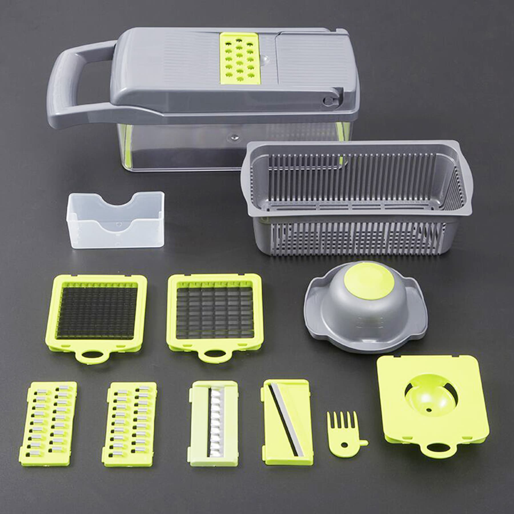 Multifunctional Vegetable Chopper with Container