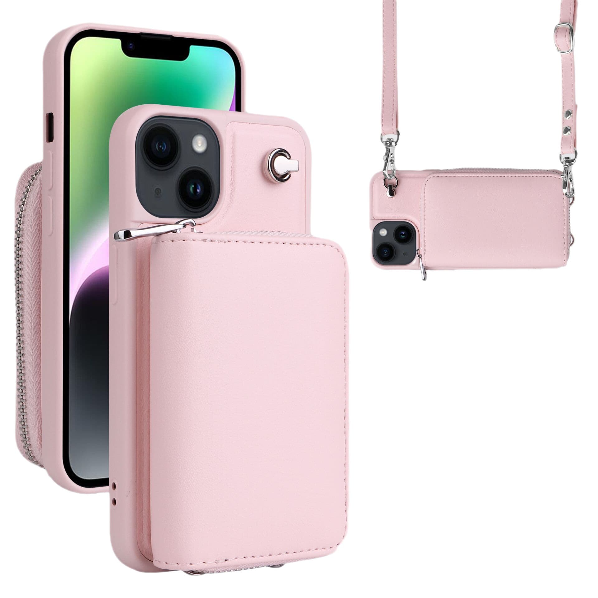 PU Cell Phone Case Crossbody Bag Wallet with Card Slots thumbnail 9