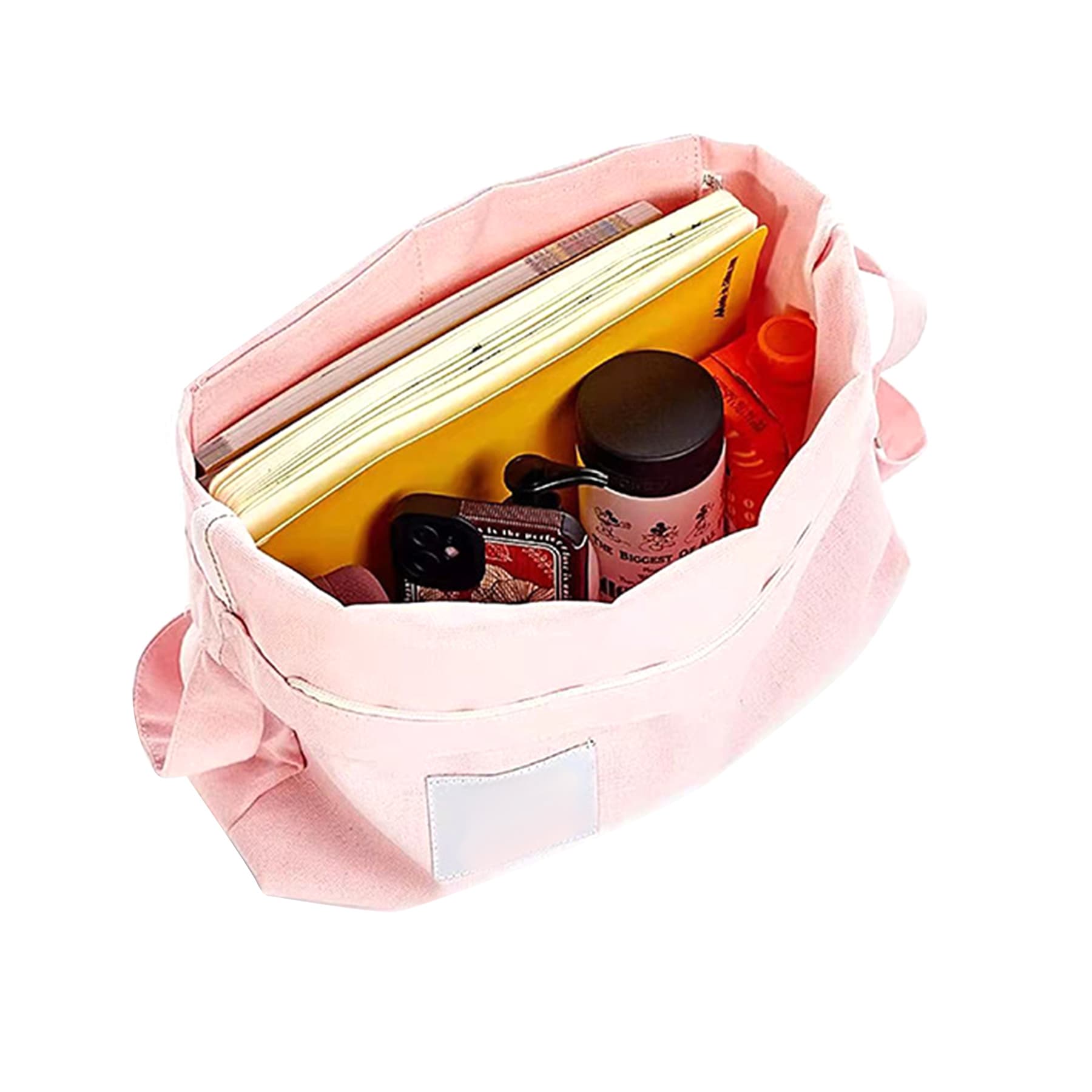 Canvas Shoulder Slung Tote Bag thumbnail 4