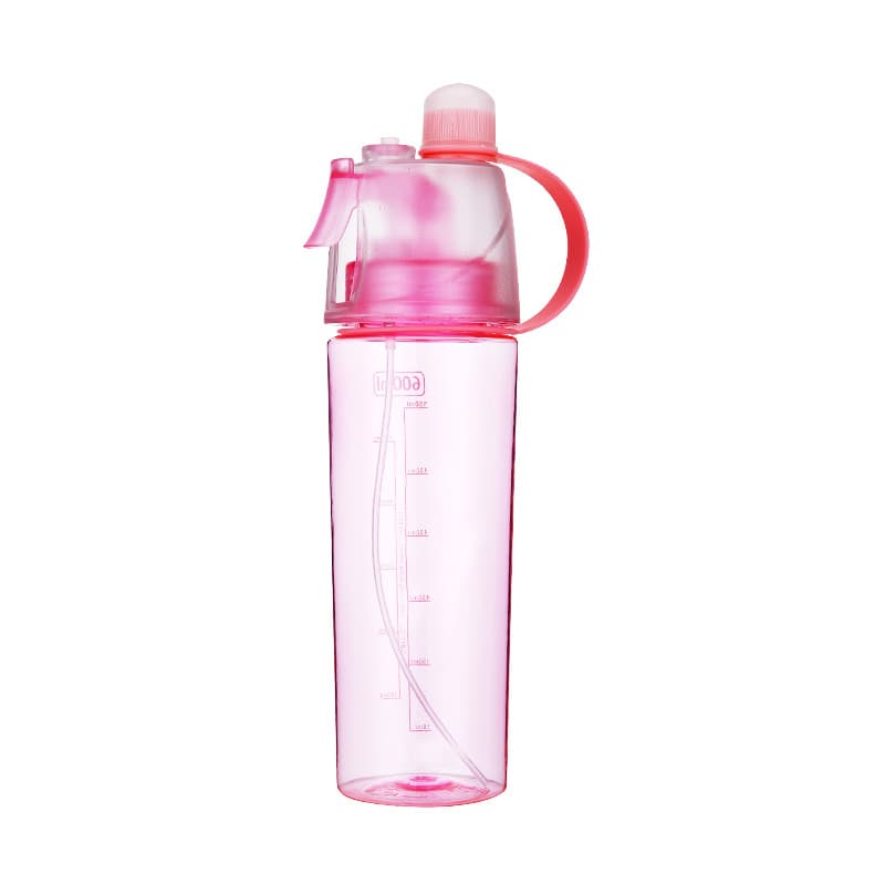 Portable Clear Spray Water Bottle 20Oz thumbnail 5