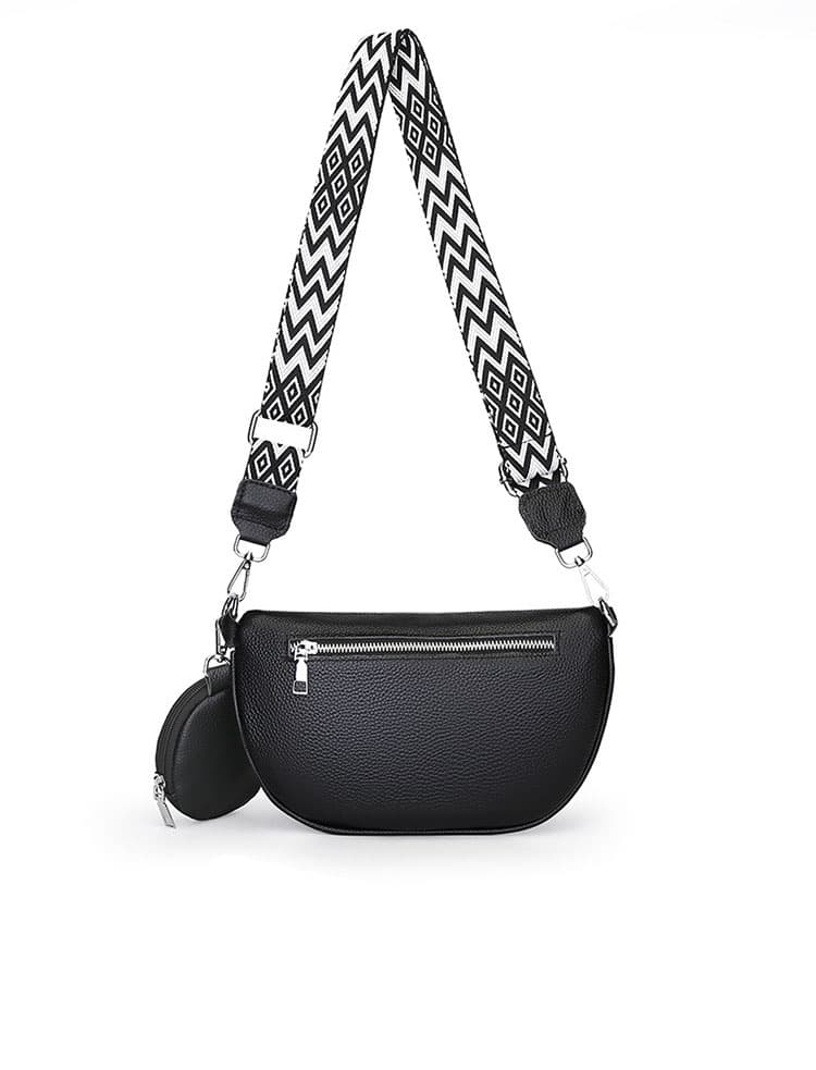 Genuine Leather Shoulder Crossbody Bag