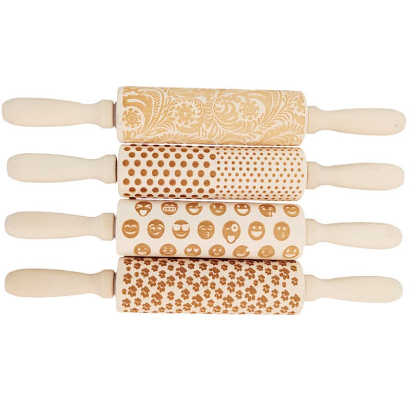 Christmas Wooden Rolling Pin thumbnail 6