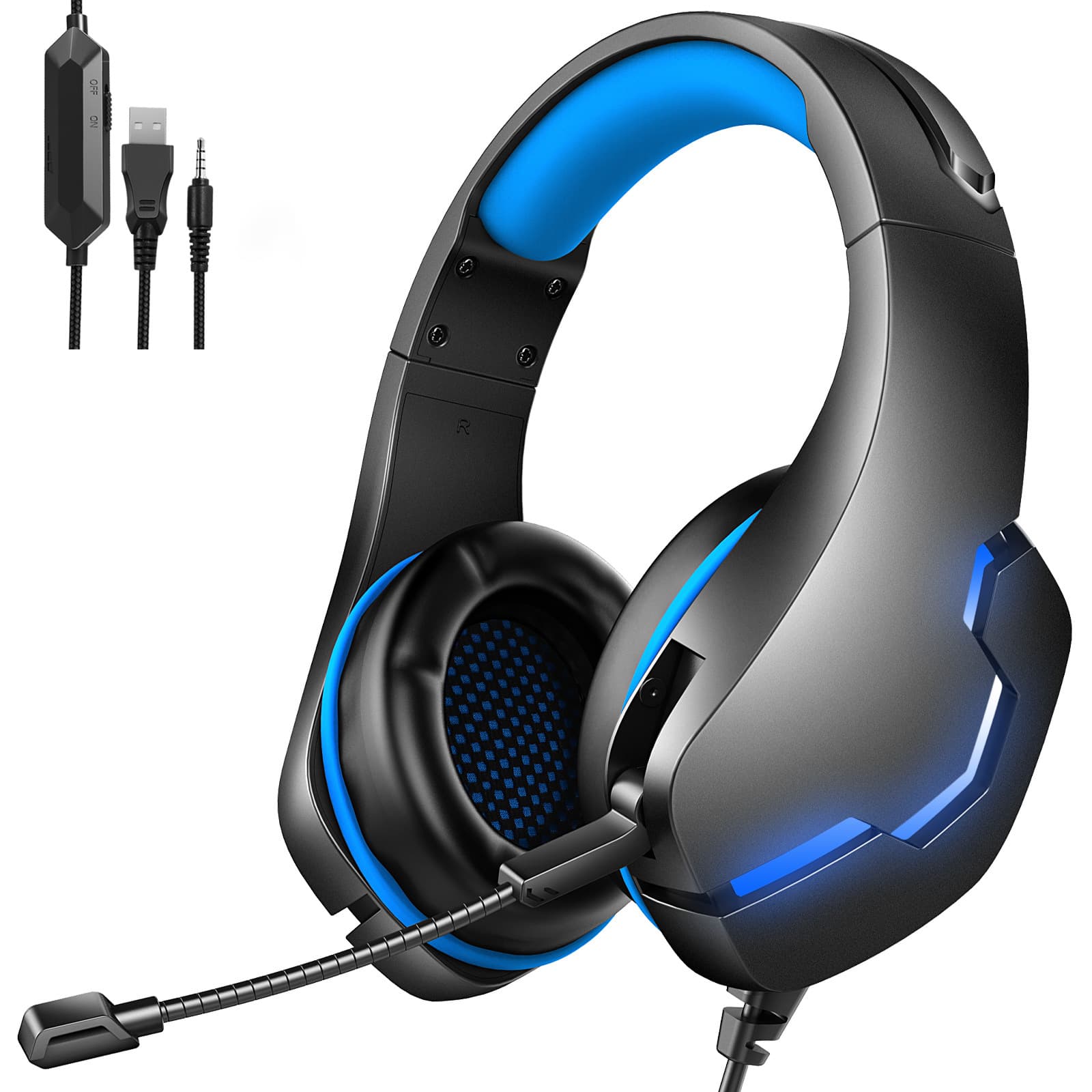 LED Gaming Headset