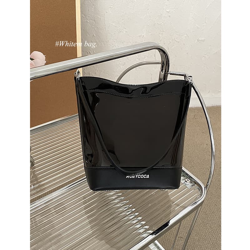 PU Clear Bucket Crossbody Bag thumbnail 8
