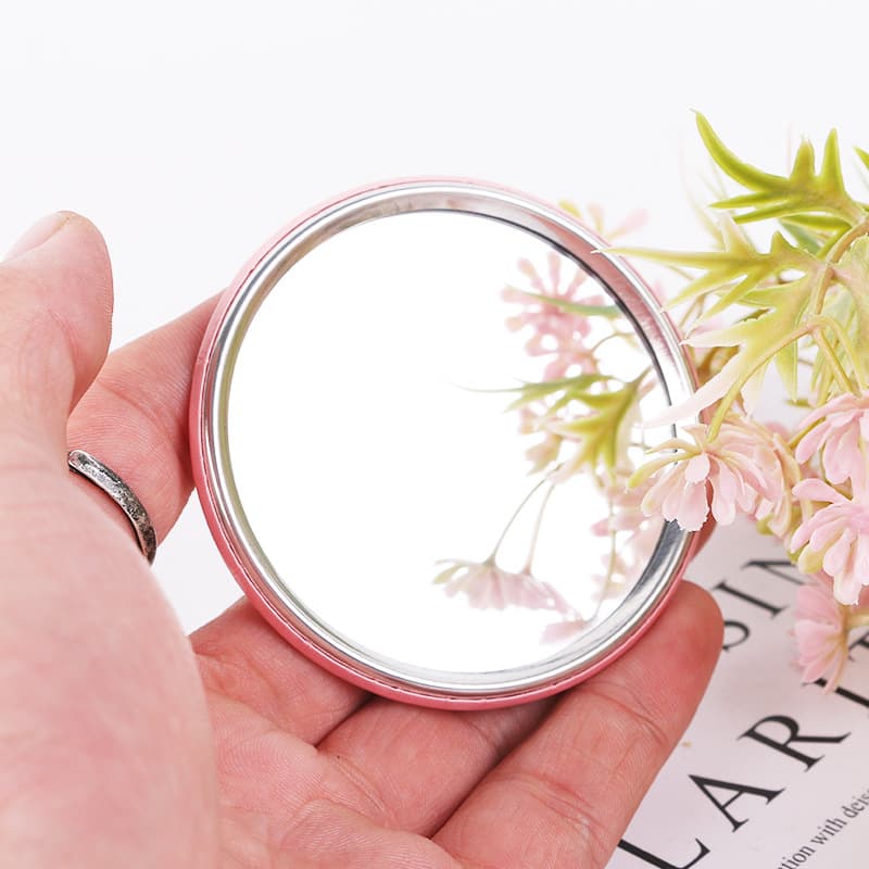 Round Compact Mirror Button thumbnail 5