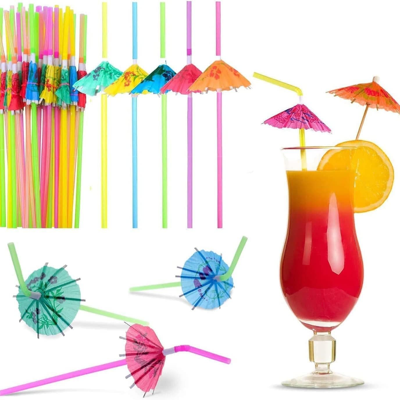 Umbrella Drinking Straws thumbnail 5